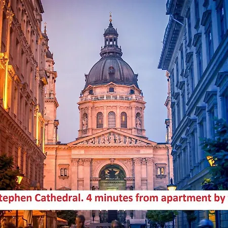 2 Between Of Chain Bridge, Cathedral, Parlament,castle Area 아파트 부다페스트