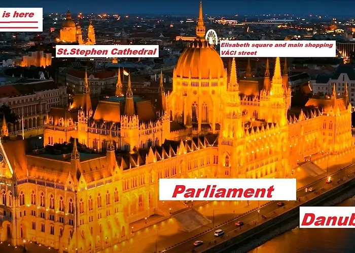 2 Between Of Chain Bridge, Cathedral, Parlament,castle Area Apartament